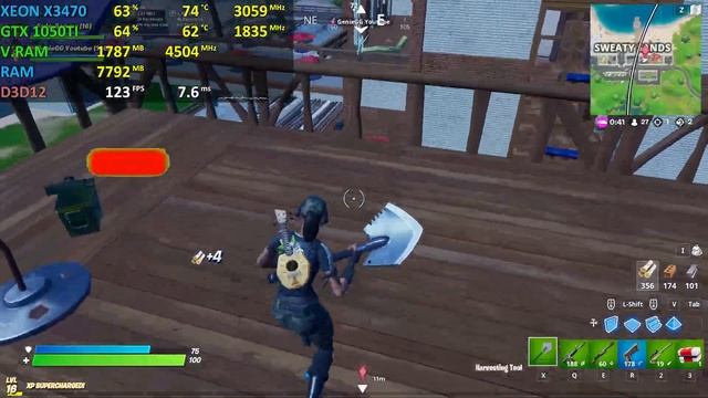 Fortnite DirectX 12 - GTX 1050Ti + Intel Xeon X3470 | Low Settings смотреть онлайн