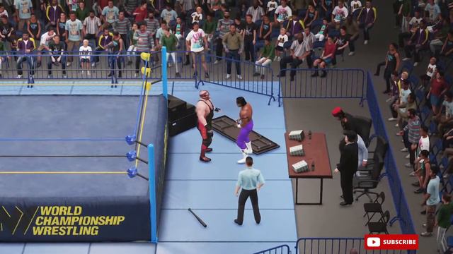 W2K / 2 Out Of 3 Falls Count Anywhere Match / Ron Simmons vs Vader смотреть онлайн
