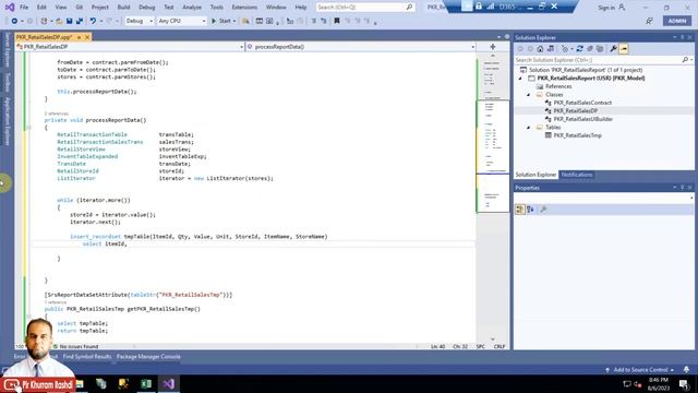 How To Develop A Data Provider Matrix Report To Show The Retail Sales Per Store Per Item In D365 FO
