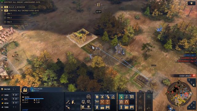 Age of Empires 4 Ranked Multiplayer 3v3 (3 Chinese, 1 French) Live Streaming 2 (2023/05/07) смотреть онлайн