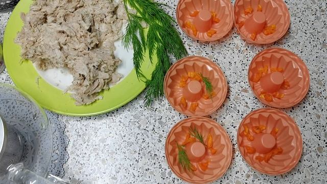 Мини холодец. Легкая закуска смотреть онлайн