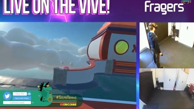 #SelfieTennis Review - Live on the Vive смотреть онлайн