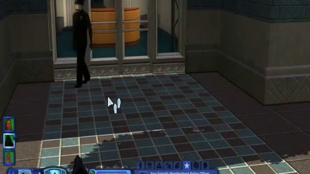 The Sims 3 - Grim Reaper (In police uniform) смотреть онлайн