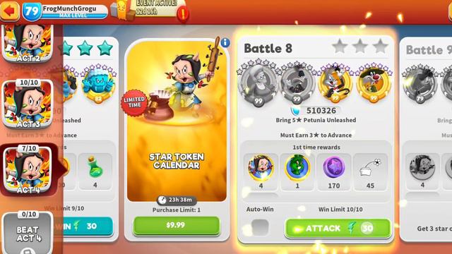 Cosmic Campaign - Cosmic: Petunia Unleashed - Acts 1 To 5 - 11/30