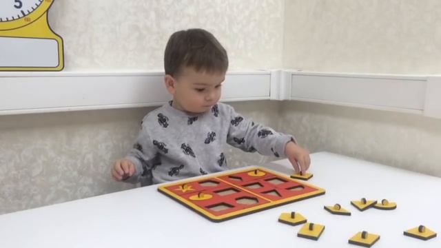 Развивающие игры. Егор, 2 года.