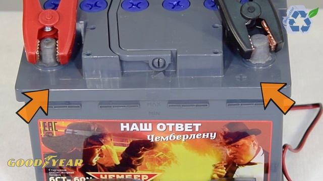 Зарядное устройство Goodyear CH 4A. Обзор. смотреть онлайн