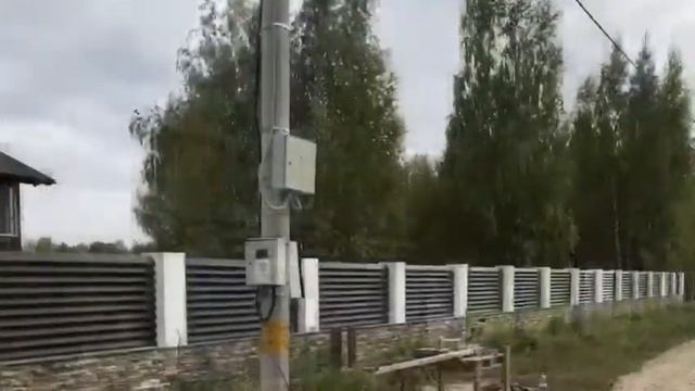 Забор из лиственницы смотреть онлайн