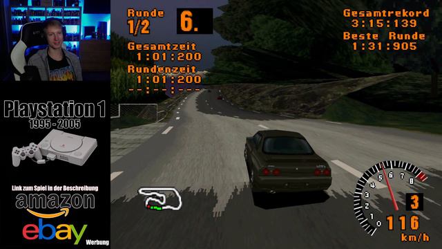 NÄCHSTE MEISTERSCHAFT! Gran Turismo #05 🕹️ 1998 (PS1) Gameplay - Angezockt смотреть онлайн