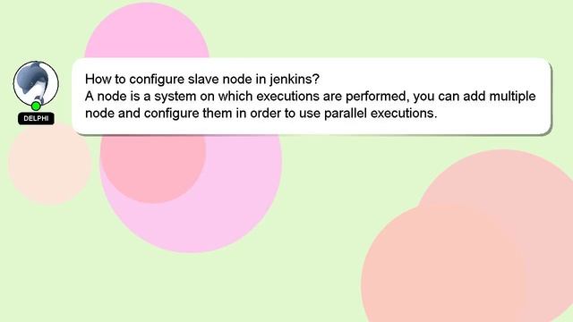 How to configure slave node in jenkins? смотреть онлайн