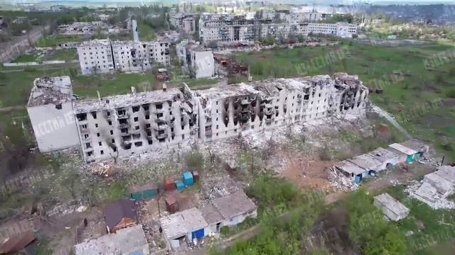 Разбитая Попасная Луганская область весна 22 г