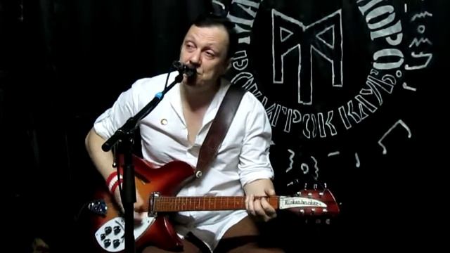 *Собаки Качалова* -- Воскресный папа блюз. МАНСАРДА МОРО Квартирник в Выборге. 23 февраля 2017г смотреть онлайн
