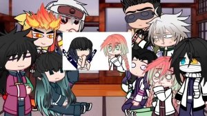 Hashiras react to What if Inosuke tries to pronounce the Hashira's name