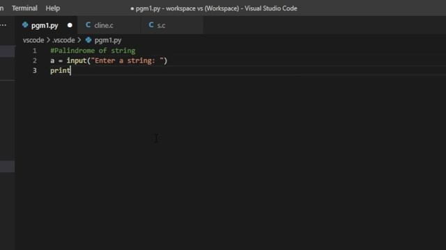 Palindrome of string in just 1 line of code | Using python | Pear codes смотреть онлайн