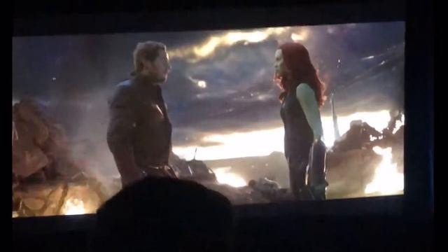 Avengers- Endgame Star-Lord sees Gamorrah again Theater Reactions смотреть онлайн