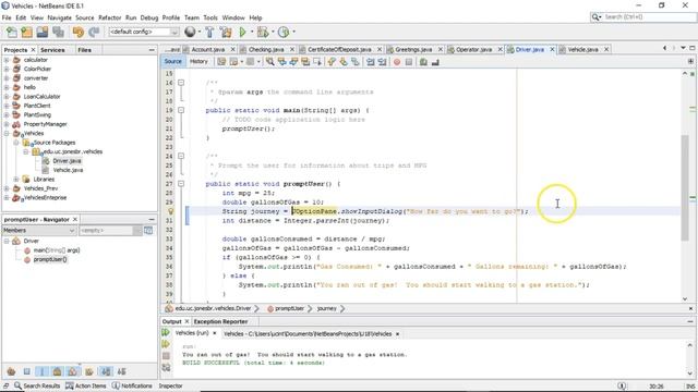 Get input from the user in Java using JOptionPane смотреть онлайн