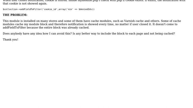 Magento: Cache problem - prevent my module block to be cached (2 Solutions!!) смотреть онлайн