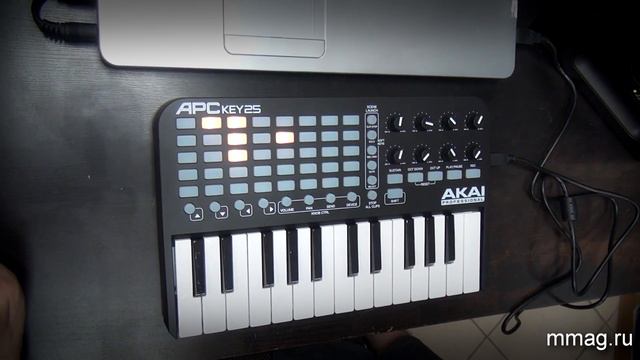 Mmag.ru: AKAI APC Key 25 - MIDI клавиатура для Ableton Live