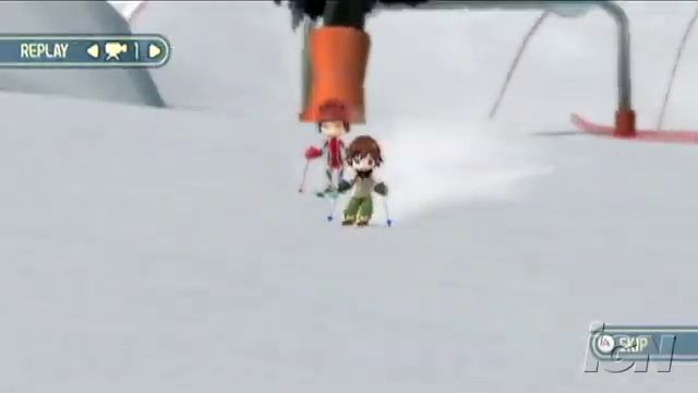 We Ski Nintendo Wii Gameplay - Fox Way Race смотреть онлайн