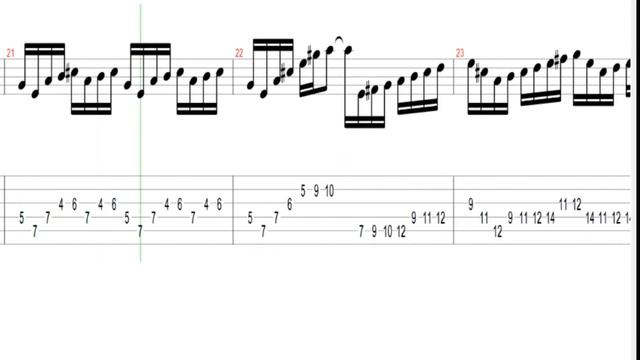 Bach Cello Suite No 1 Prelude (guitar tabs) смотреть онлайн