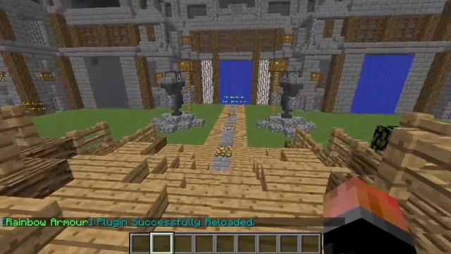 Rainbow Armour - Minecraft Bukkit Plugin Tutorial смотреть онлайн