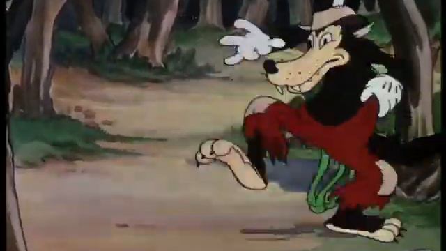 Забавные симфонии и Большой страшный волк - наоборот смотреть онлайн