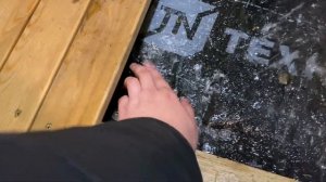 Ледяные полы в бане бочке. Решаем проблему.