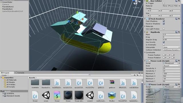 Unity 3D - Water Scooter Prototype [TUTORIAL] смотреть онлайн