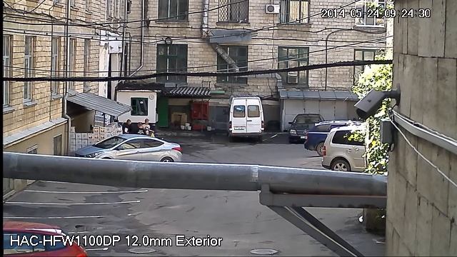 Уличная HDCVI камера Dahua HAC-HFW1100D 12 мм смотреть онлайн