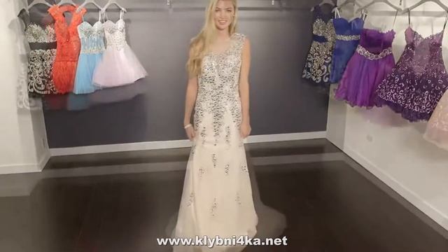 Выпускное платье с открытой спиной - www.klybni4ka.net смотреть онлайн