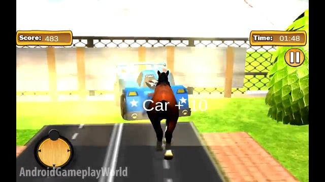 Wild Horse Fury - 3D Game Android Gameplay смотреть онлайн