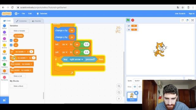 How to make SMOOTH MOVEMENT ?♀️ (complex version) | Create WASD motion - Scratch 3.0 Tutorial смотреть онлайн