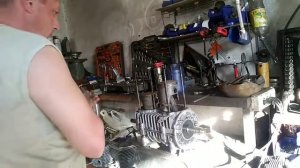 Сборка двигателя Буран