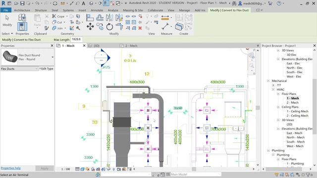 HVAC⚙️ and Plumbing? Project Creation? | Revit MEP | Step by Step✅ | Beginner ➡️ Advance смотреть онлайн