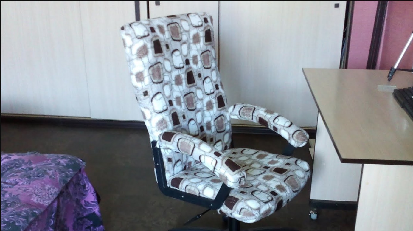 Чехол для компьютерного кресла своими руками смотреть онлайн