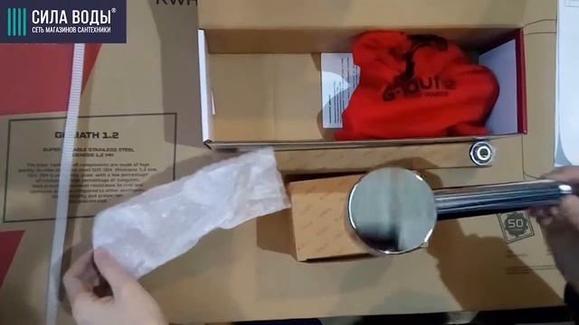 Распаковка смесителя Glauf NUD7-A146 смотреть онлайн