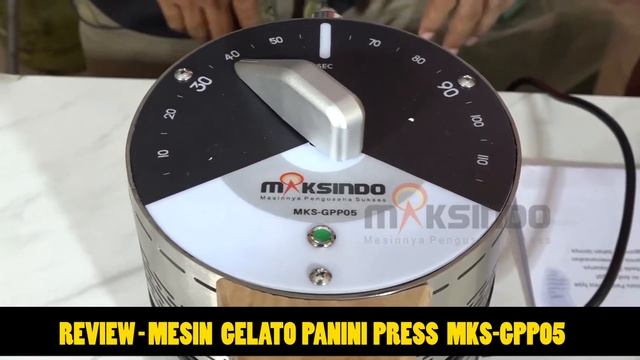 Review - Mesin Gelato Panini Press MKS-GPP05 смотреть онлайн