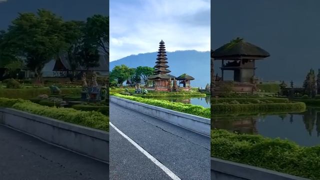 Индонезия ?? , храм Улун Дану Братан смотреть онлайн