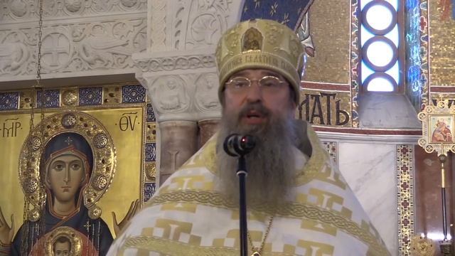 Проповедь архимандрита Мелхиседека (Артюхина) накануне праздника Вознесения Господня, смотреть онлайн