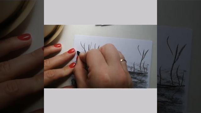Мастер-класс "Рисование углём" смотреть онлайн
