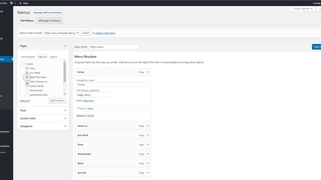 Intact WordPress Theme - Create a mega menu смотреть онлайн