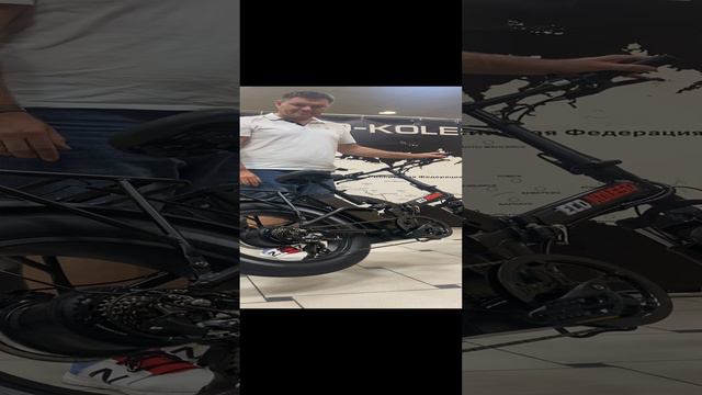 Складной электровелосипед двухподвес Eco Drive V5 LUX 1000W 48V21Ah💥 смотреть онлайн