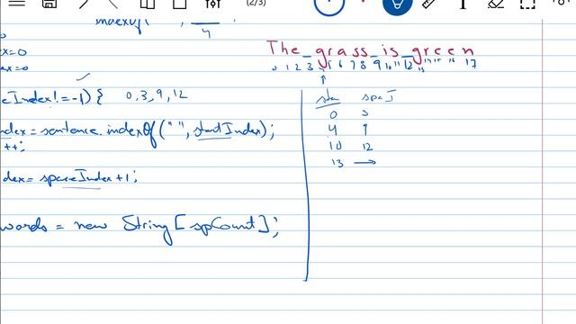 Converting a String to an array of words based upon a delimiter String split Algorithm смотреть онлайн