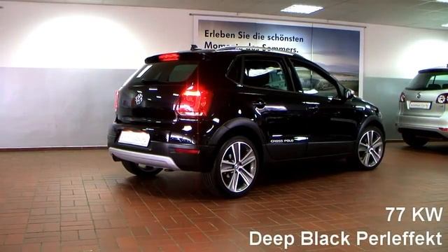 Volkswagen Polo Cross 1 2 TSI 2011 Deep Black Perleffekt BU008023 Autohaus Czychy смотреть онлайн