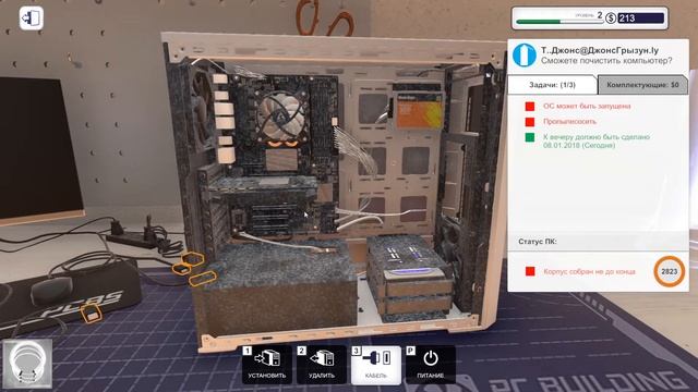 pc building simulator прохождение на русском | Начало | #1 смотреть онлайн