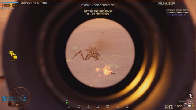 STARSHIP TROOPERS FACE THE ARACHNID QUEEN смотреть онлайн