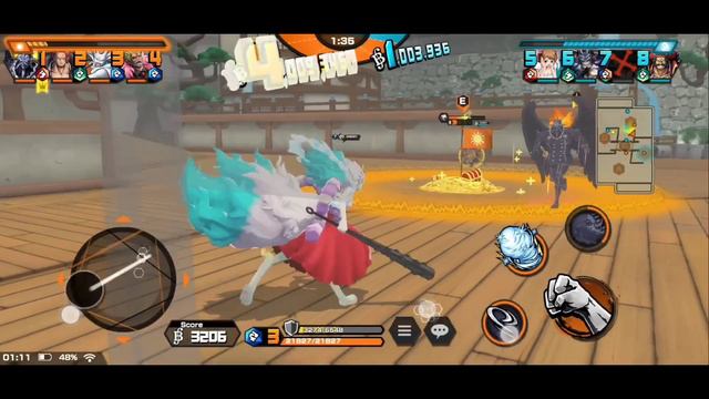 New 5⭐️ EX Hybrid Yamato(Strong EX!) SS League Gameplay | One Piece Bounty Rush смотреть онлайн