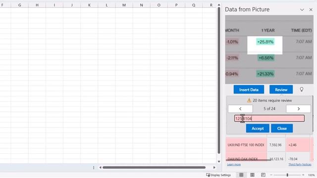 Image to Excel Conversion | Import Picture Data into Excel Table смотреть онлайн