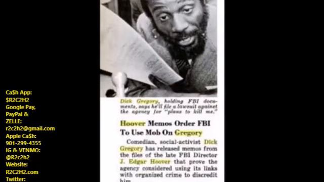 "Bro. Dick Gregory Unchained: J. Edgar Hoover Ordered A MAFIA Hit On Dick Gregory!!!" (2/22/2013) смотреть онлайн