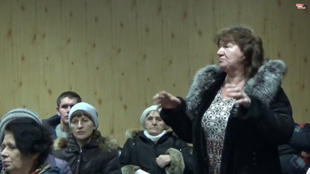 Сход жителей в Плотниково. 28.12.2017 смотреть онлайн
