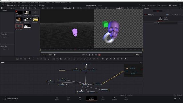 Делаем 3D NFT карту в Davinci Resolve смотреть онлайн